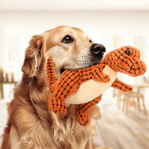 Sale ends in 3 hours / Buy 1 Get 1 Free Today Only - tear-resistant Robust Dino - Dog Toy 2.0 Upgraded Version