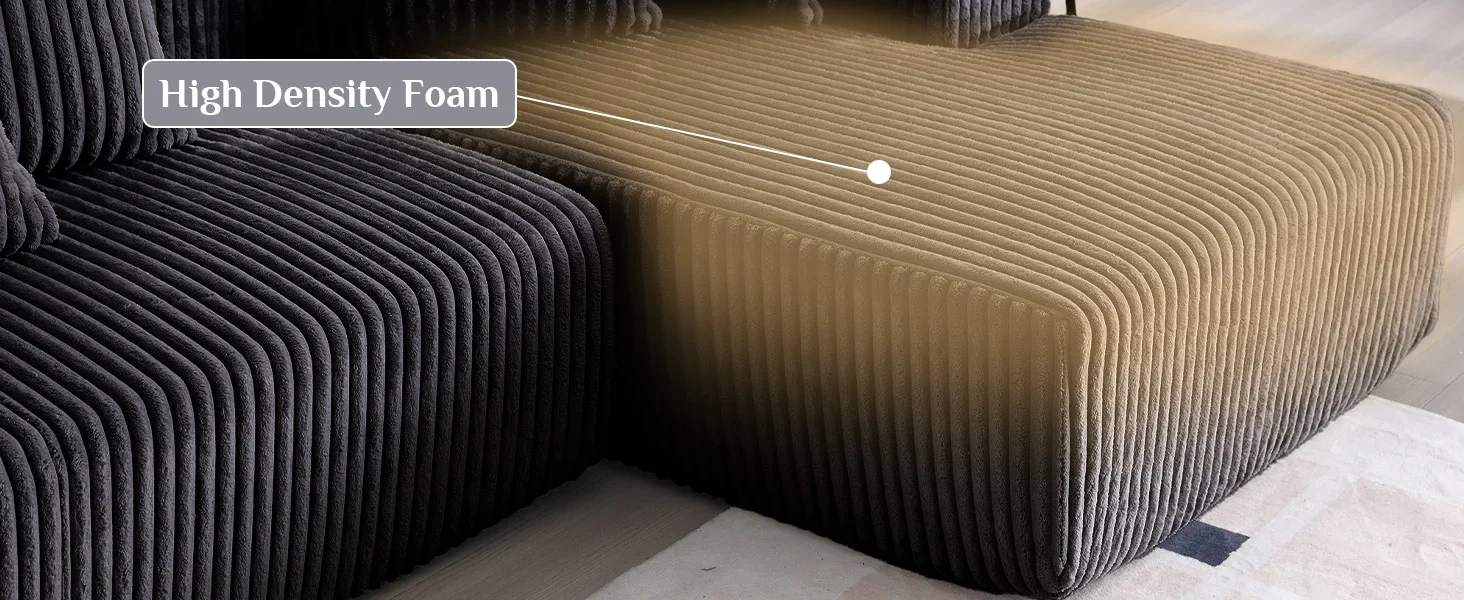 Oversized Deep Seat Sofa