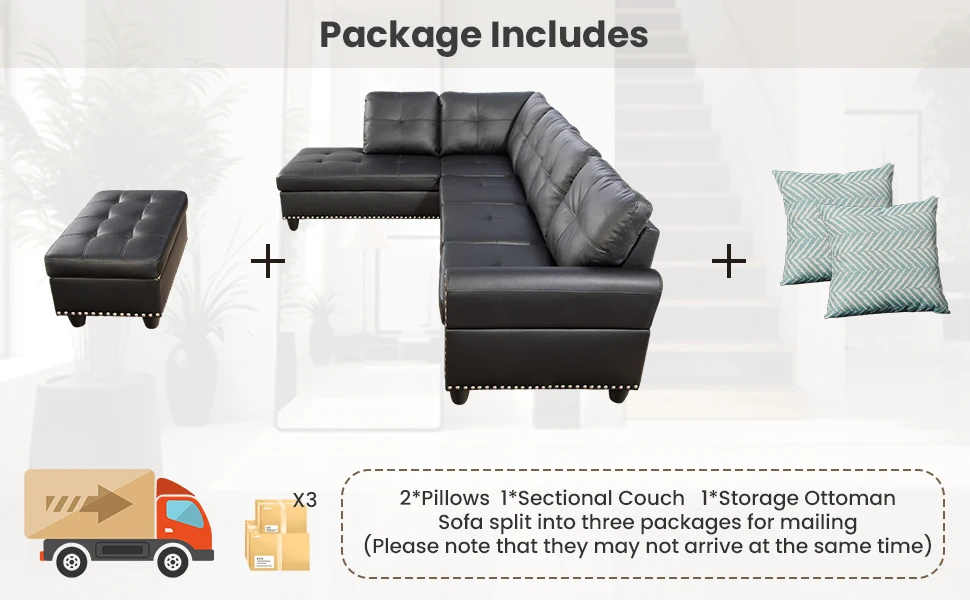 couch with storage