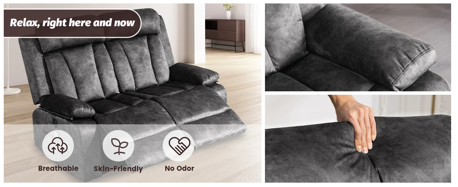 Ergonomic Recliner Sofa