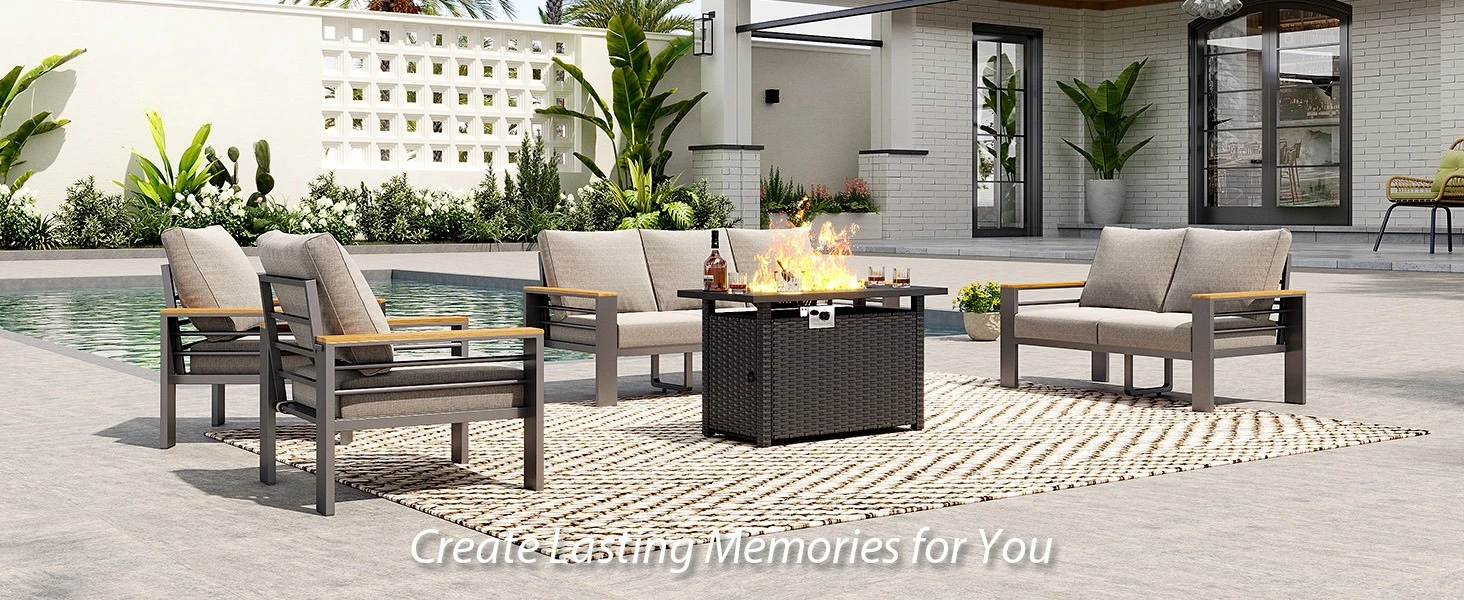 aluminum patio sets