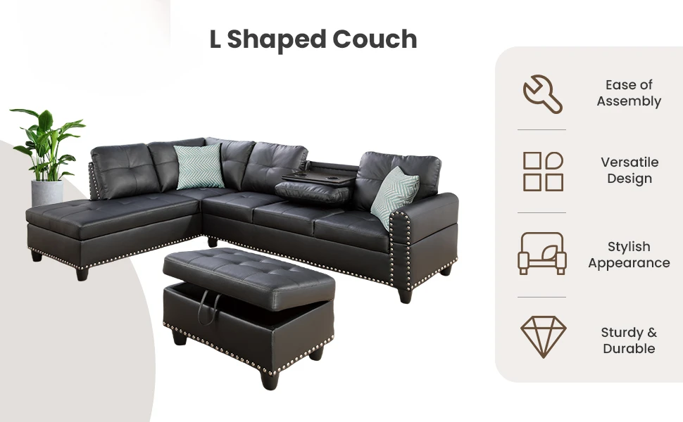 leather sofa