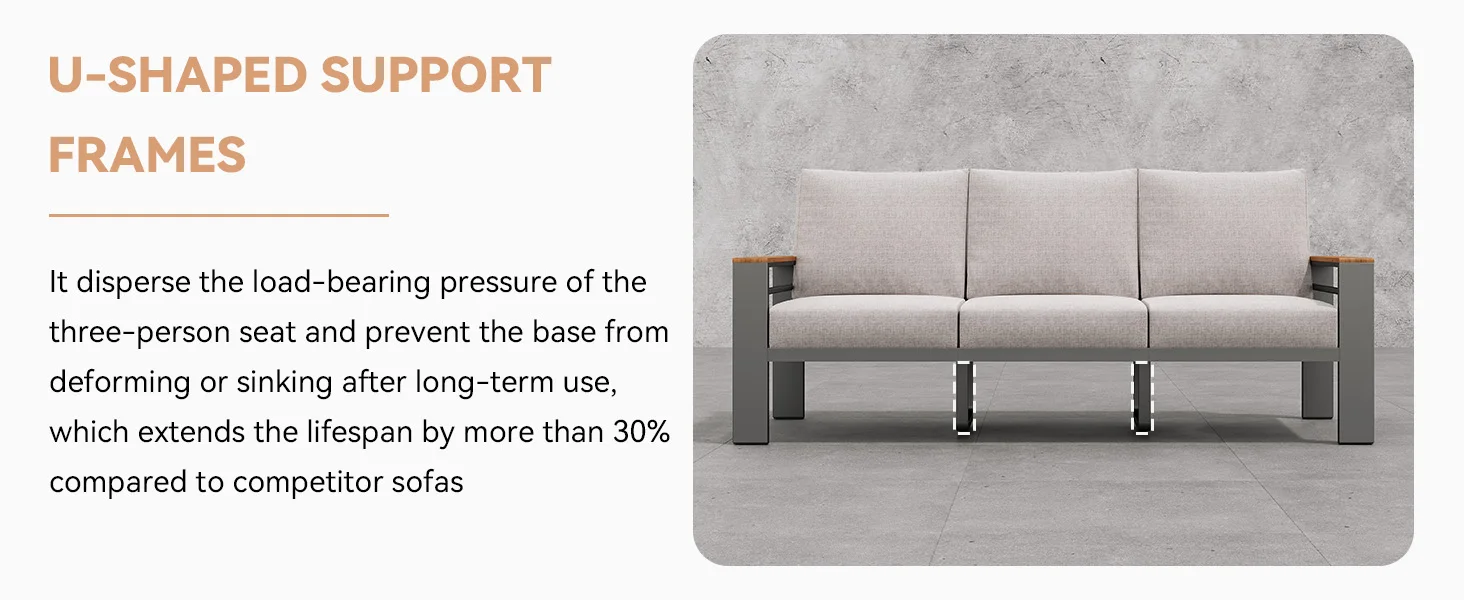 U-shape support frame
