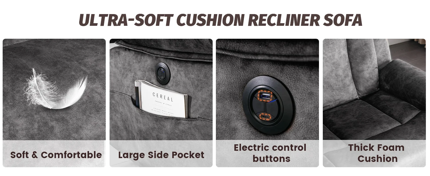 Ergonomic Recliner Sofa