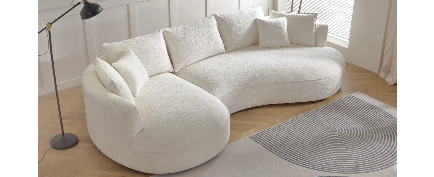 Curved Sofa Couch