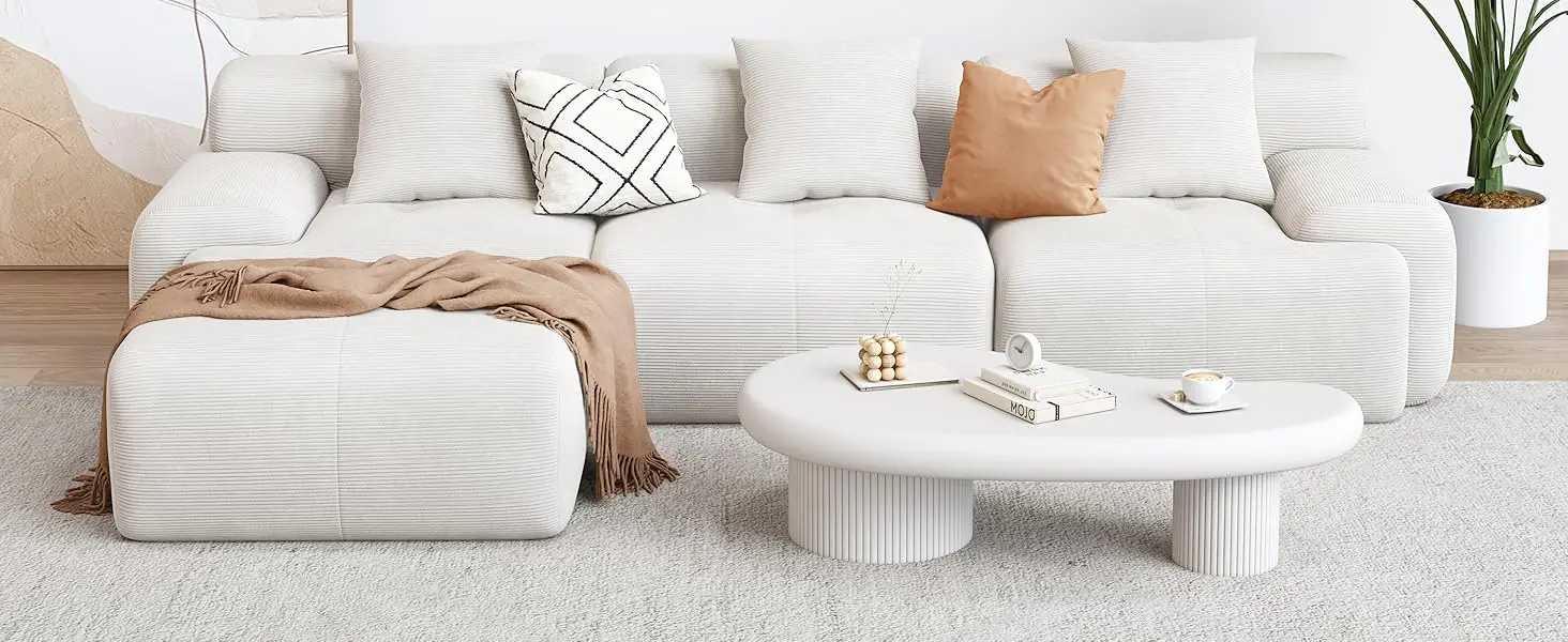 L shaped sofa