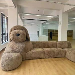 Brown Large Wood Sofas Filler Waterproof Design Lazy Lounges Puffs Couch Salon Recliner Luxury Woonkamerbanken Furniture Home